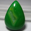 Neon Green Druzy Tear Drops Cabochon Sparkle - Huge Size - 30x43 mm approx